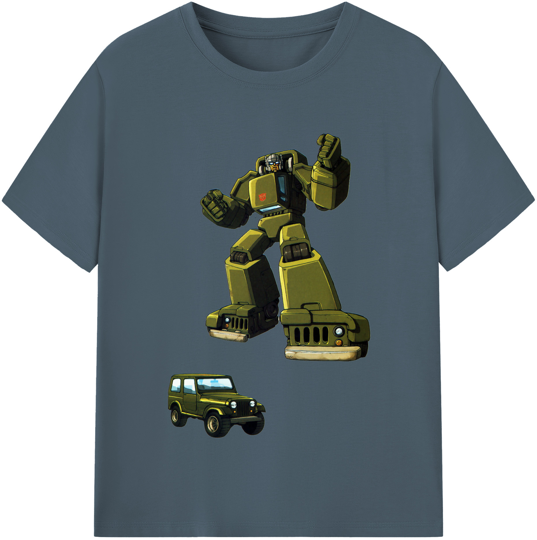 （画像用）  綿100％半袖Tシャツ（フロントプリント）